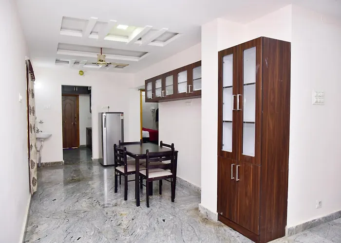 Shalom Residence - 2Bhk-Ac Service Apartments, Premium Amenities, Kitchen With Stovetop, Wifi